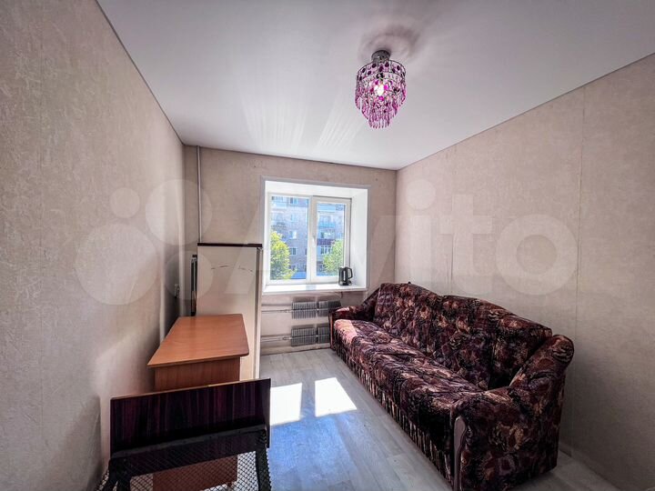 Комната 10,7 м² в 1-к., 3/4 эт.