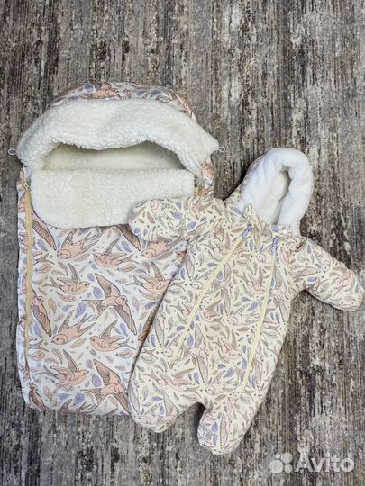 Конверт на выписку зимний