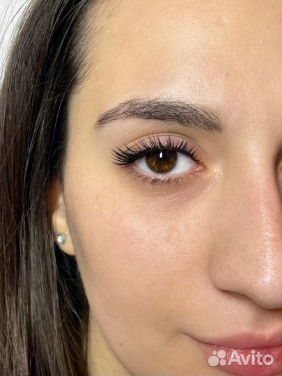 Наращивание ресниц на дому