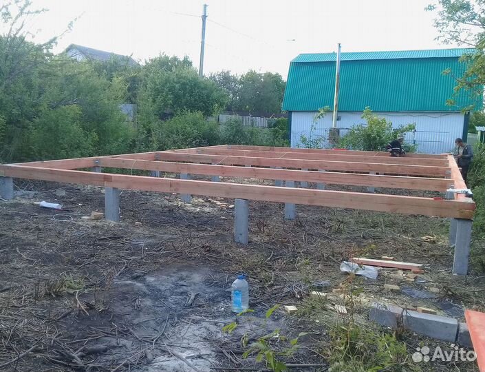 Фундамент жб сваи