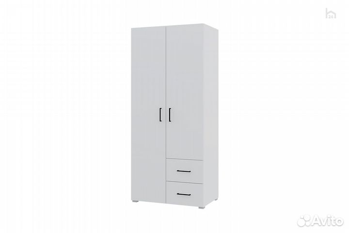 Шкаф распашной 2-х дверный с 2-мя ящиками Victor H