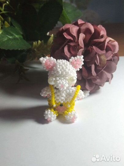 Кот из бисера