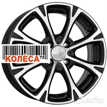 Кик Блюз 6x15 4x114,3 ET45 Dia67.1 алмаз черный