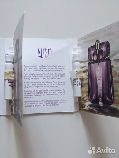 Пробники парфюма Dior, Calvin Klein, D&G, Mugler