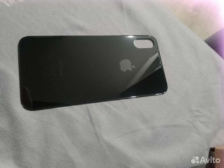 Задняя крышка iPhone X новая (стекло)