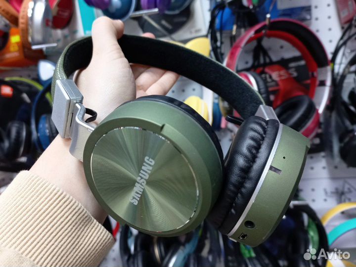 Наушники блютуз полноразмерные samsung