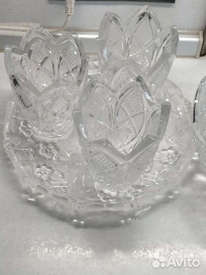 Кружки для пива. Ваза хрустальная СССР