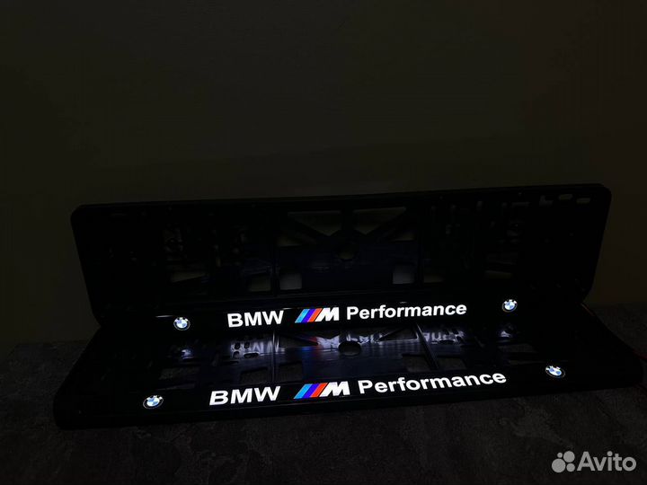 Номерная рамка с вашим логотипом