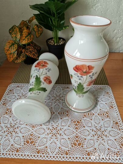 Ваза Маки, мальцовское стекло, дхз, СССР