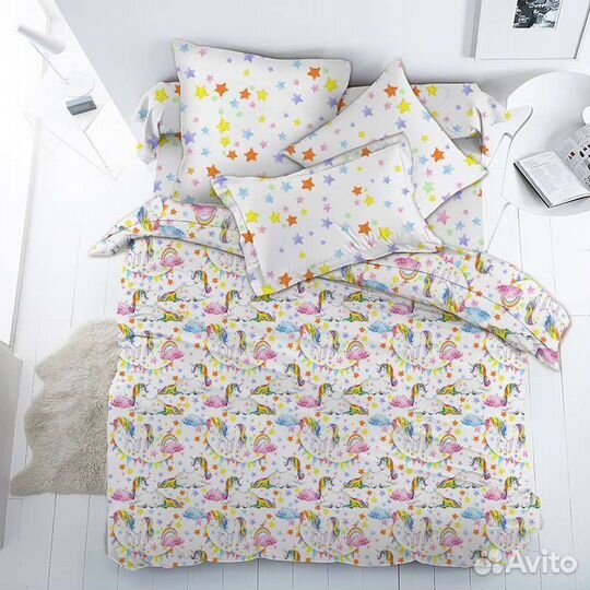 Комплект постельного белья в детскую кроватку