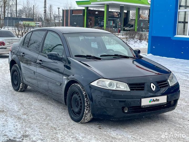 Renault Megane 1.6 МТ, 2006, 215 000 км