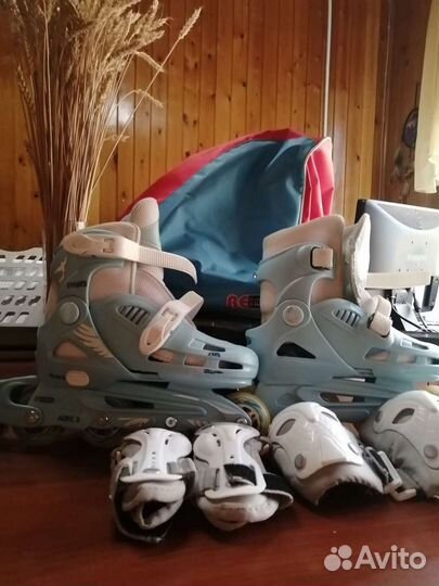 Роликовые коньки детские раздвижные