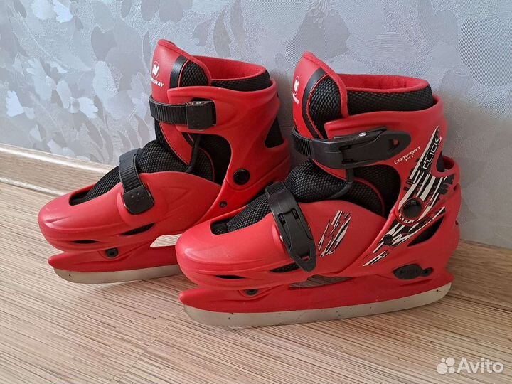 Коньки детские раздвижные 34 37