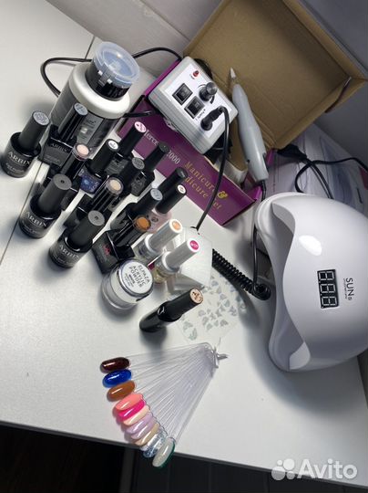 Набор для маникюра с аппаратом