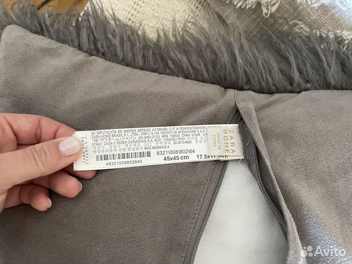 Подушка zara home