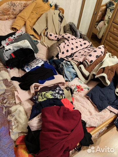 Огромный пакет вещей 44-46