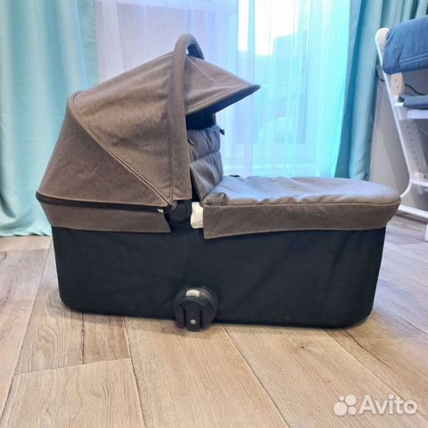 Люлька Baby jogger deluxe pram + адаптеры