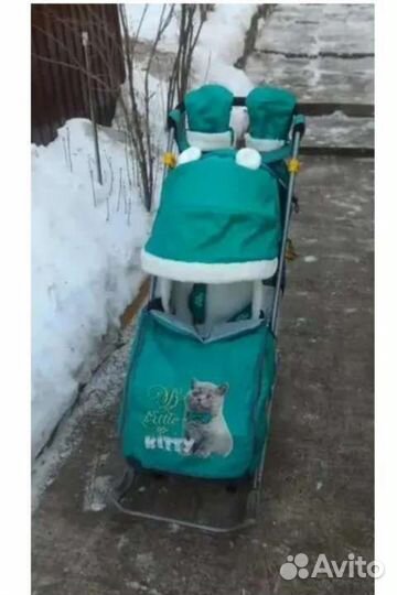 Коляска санки