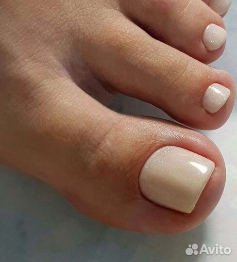 Маникюр + покрытие гель-лаком, педикюр