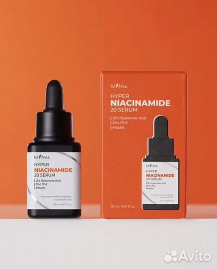 Сыворотка с ниацинамидом IsNtree