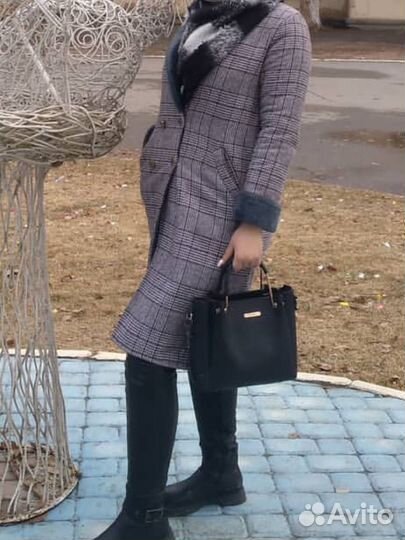 Пальто зимнее 46/50 р