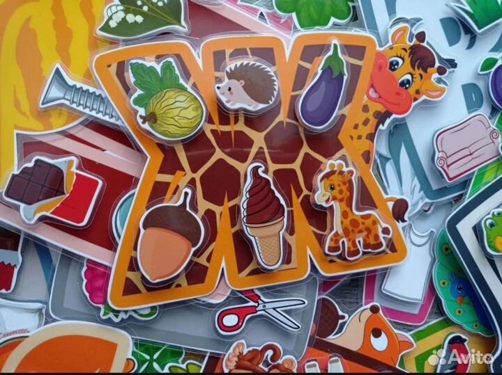 Логопедический алфавит на липучках