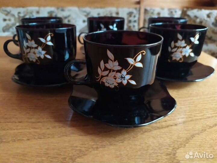 Чашка с блюдцем