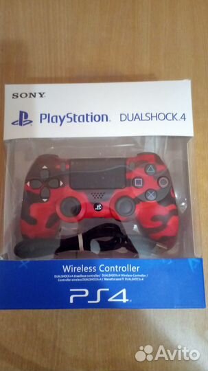 Джойстик DualShock PS4 беспроводной камуфляж