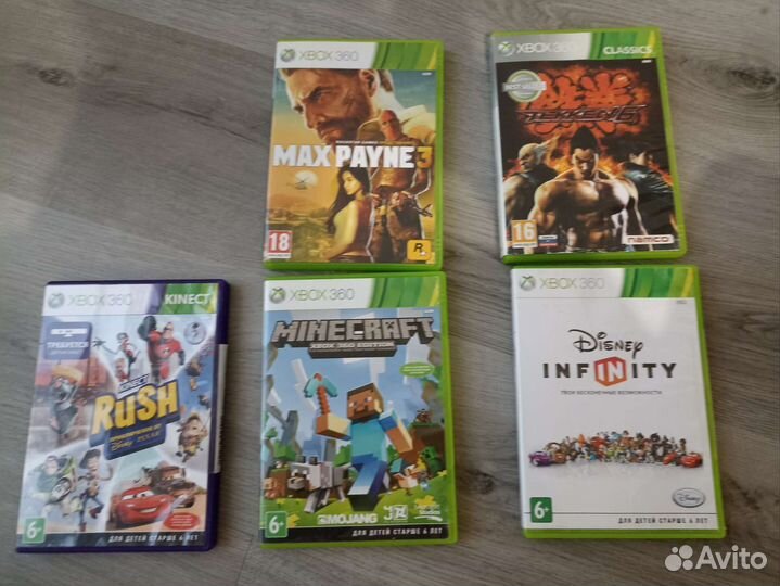 Диски для xbox 360 б/у