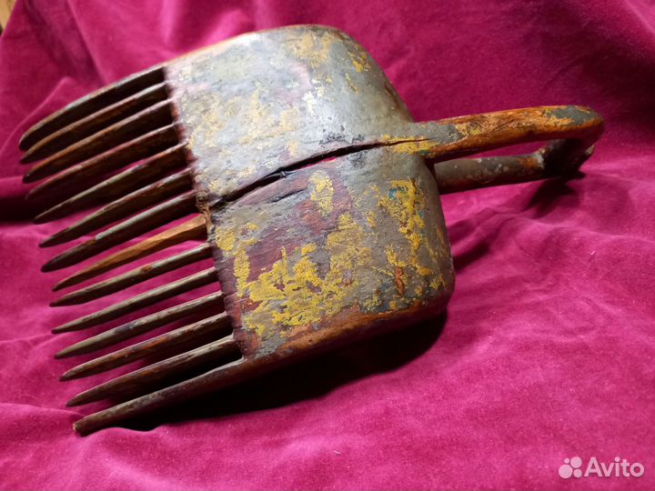 Старинный ковш для сбора ягод Вологда 19 век