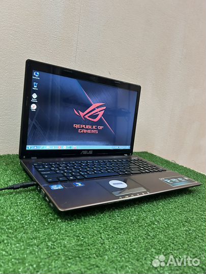 Игровая зверюга Asus на i5-2410M/4гб озу/320гб
