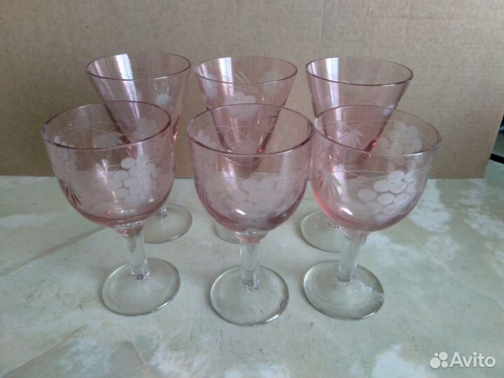 Стаканы рюмки