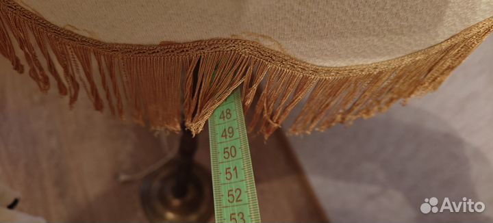 Торшер напольный с абажуром