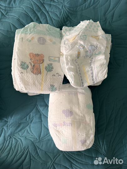 Подгузники для новорожденных NB - yokosun, Pampers