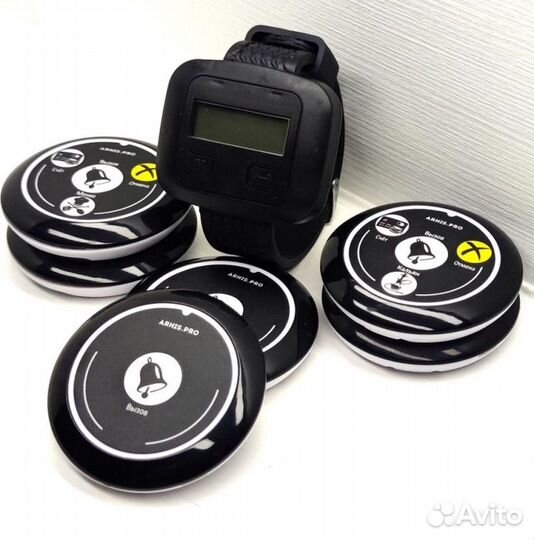 Кнопка вызова мед персонала, врача и часы пейджер