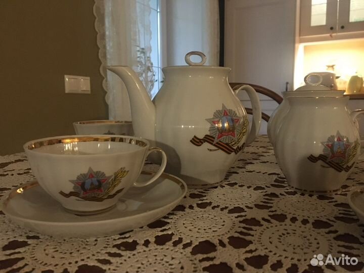 Чайный сервиз Дулево
