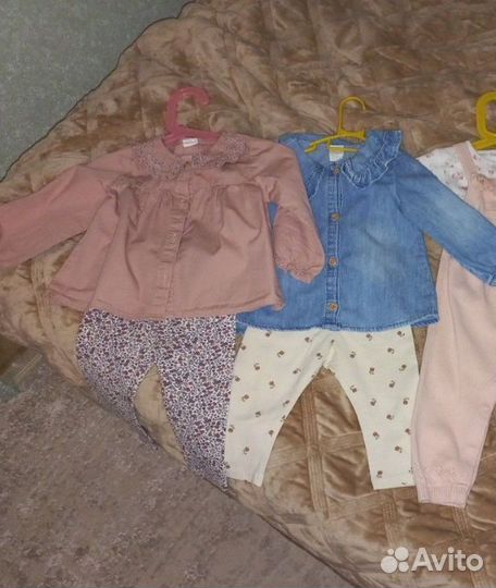 Костюм с блузкой hm 74