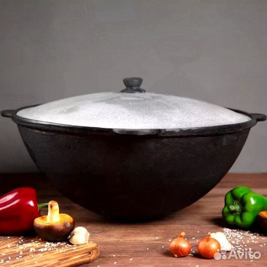 Казан чугунный