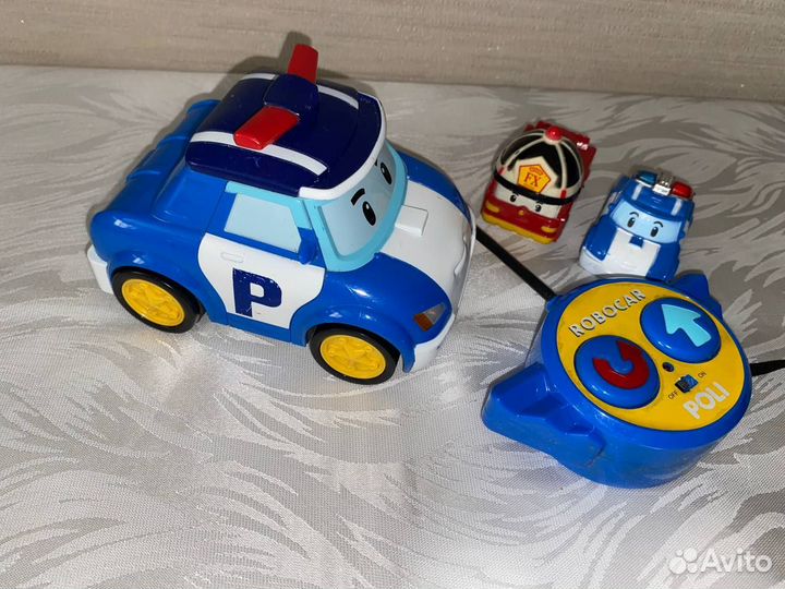 Машина на пульте управления робокар Поли