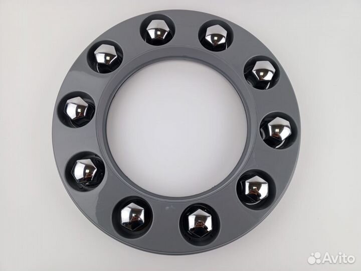 Колпаки с колпачками хром (к-т на 2 колеса)