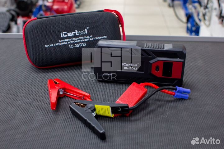 Пусковое устройство 12В, 12 800 мАч, 400/800А