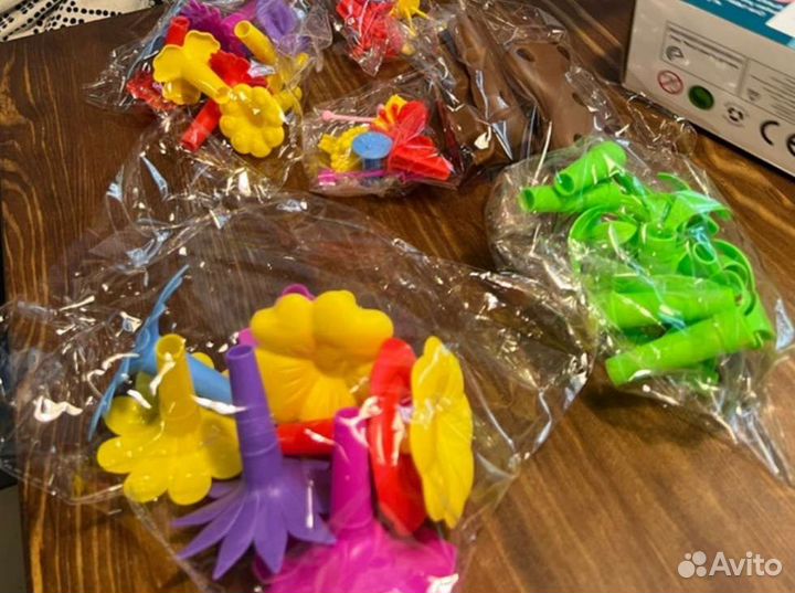 Конструктор Цветочный сад (пластик)