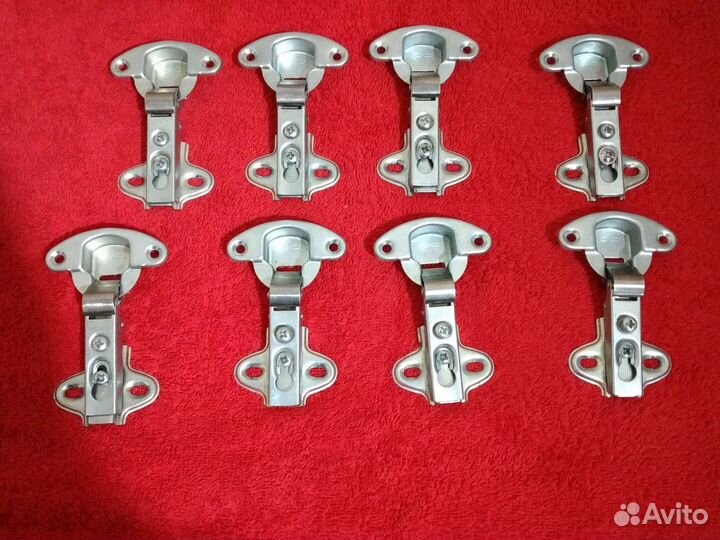 Петли мебельные новые 8шт(лот)