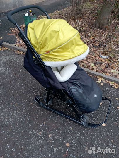 Санки коляска ника 7 8