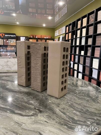 Лицевой кирпич серый скала Железногорский