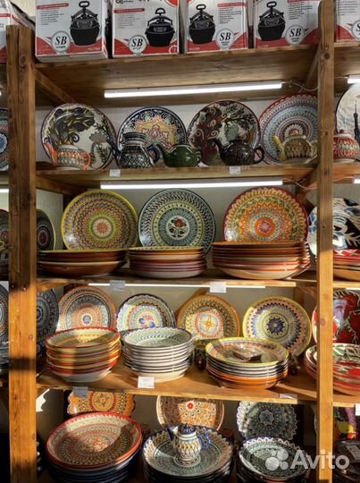 Восточная узбекская посуда