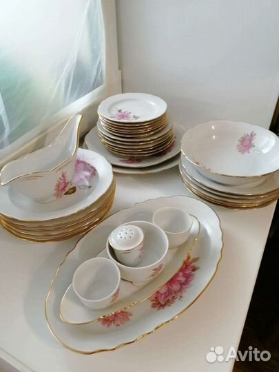 Столовый сервиз фарфор