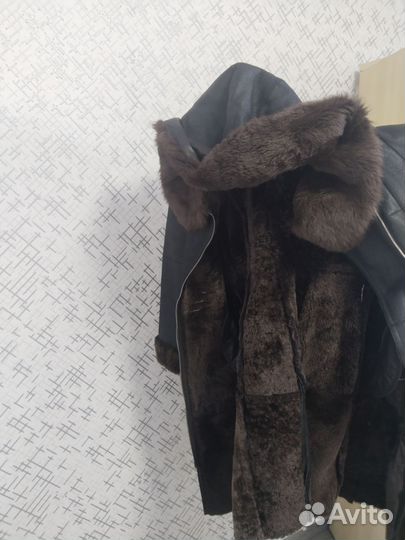 Дубленка натуральная женская 50 52