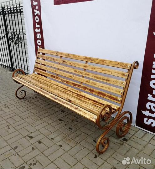 Кованые лавки '