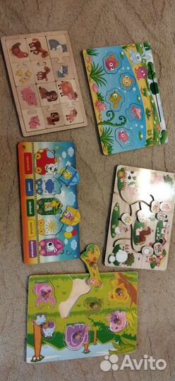 Деревянные пазлы